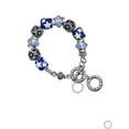 thumbnail image 1 of Joshua 1:9 Eternity Ring Blue Moon Bead Charm Bracelet, 1 of 1