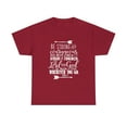 thumbnail image 1 of Joshua 19 Christian Bible Verse Pink T-shirt, 1 of 1