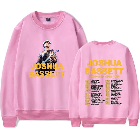 Joshua Bassett Crewneck The Golden Years Tour Merch Sweatshirts Women Men Fashion Casual Long Sleeve
