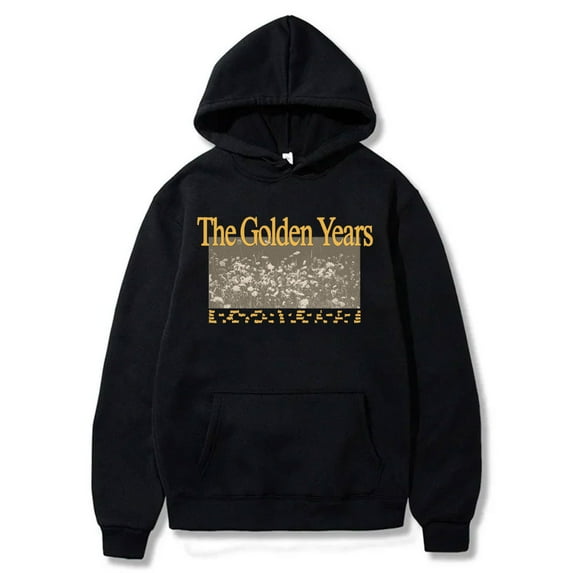 Joshua Bassett Flowers Hoodies The Golden Years Tour Logo Merch Unisex Fashion Casual Streetwear Sweatshirts