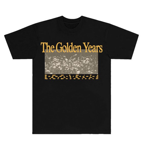 Joshua Bassett Flowers Tee The Golden Years Tour Logo Merch T-shirts Unisex Fashion Casual Short Sleeve Top