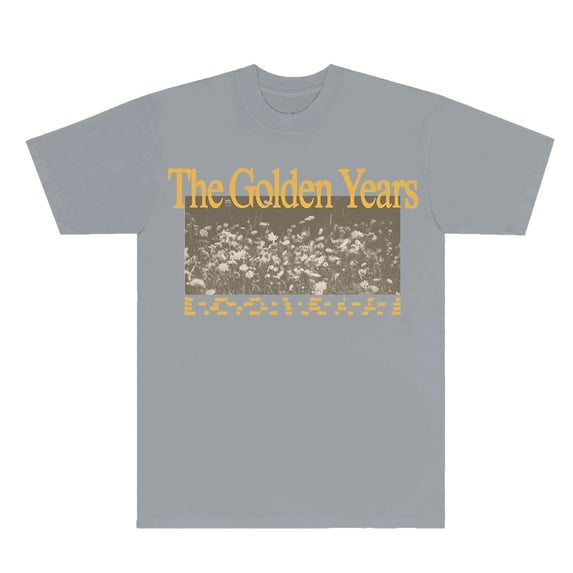 Joshua Bassett Flowers Tee The Golden Years Tour Logo Merch T-shirts Unisex Fashion Casual Short Sleeve Top