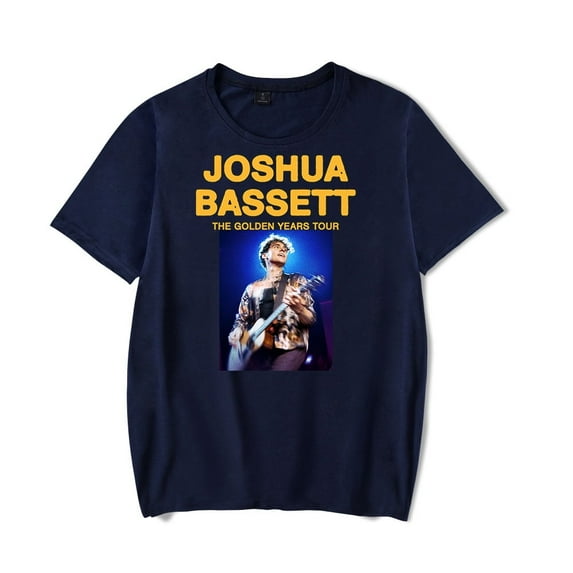 Joshua Bassett Golden Years Tour T-shirt Women Men Fashion Casual Short Sleeve Tee
