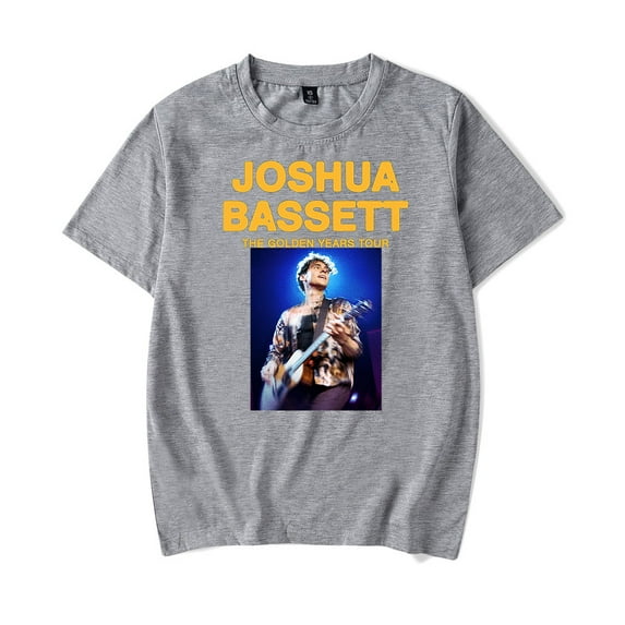 Joshua Bassett Golden Years Tour T-shirt Women Men Fashion Casual Short Sleeve Tee