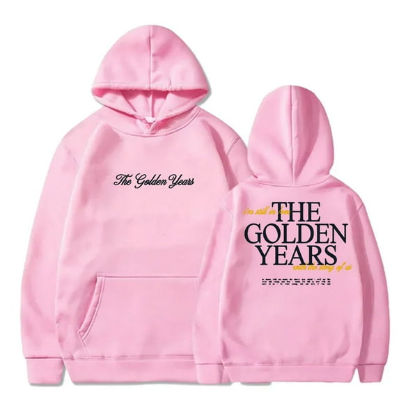 Joshua Bassett Lyric Hoodies 2024 The Golden Years Tour Merch Women Men Fashion Casual Hooded Sweatshirts
