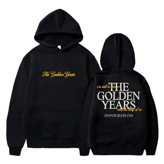 Joshua Bassett Lyric Hoodies 2024 The Golden Years Tour Merch Women Men Fashion Casual Hooded Sweatshirts