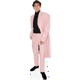 thumbnail image 1 of Joshua Bassett (Pink Suit) Mini Cardboard Cutout Standee, 1 of 5