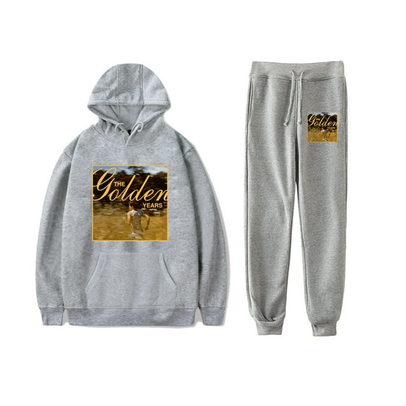 Joshua Bassett The Golden Years Tour Hoodies Jogger Pants 2 Pieces Sets Unisex Trucksuit