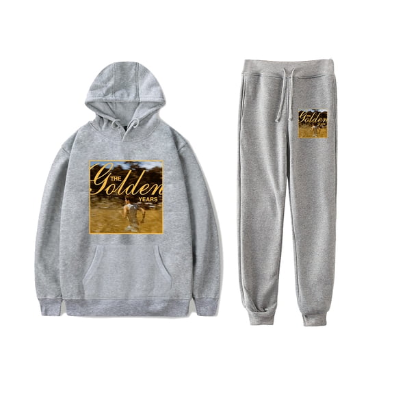 Joshua Bassett The Golden Years Tour Hoodies Jogger Pants 2 Pieces Sets Unisex Trucksuit