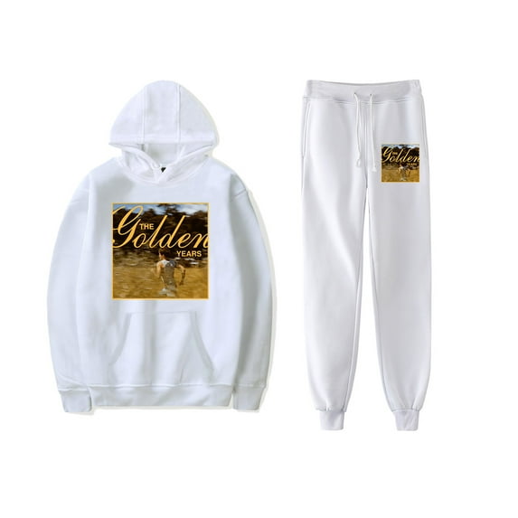 Joshua Bassett The Golden Years Tour Hoodies Jogger Pants 2 Pieces Sets Unisex Trucksuit