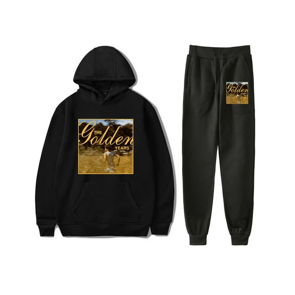 Joshua Bassett The Golden Years Tour Hoodies Jogger Pants 2 Pieces Sets Unisex Trucksuit