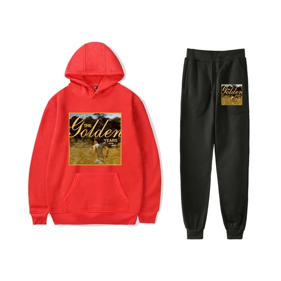 Joshua Bassett The Golden Years Tour Hoodies Jogger Pants 2 Pieces Sets Unisex Trucksuit