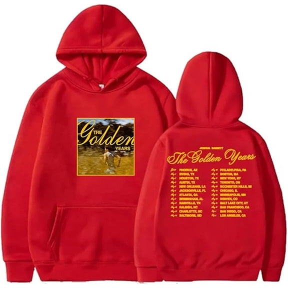 Joshua Bassett The Golden Years Tour Merch Hoodies Women Men Long Sleeve Casual Sweatshirt Fashion Clothes