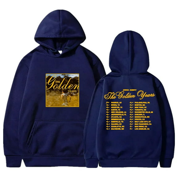 Joshua Bassett Tour Hoodies The Golden Years Photo Merch Pullovers Women Men Fashion Hooded Sweatshirts