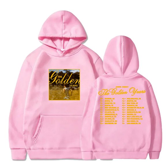 Joshua Bassett Tour Hoodies The Golden Years Photo Merch Pullovers Women Men Fashion Hooded Sweatshirts