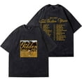 thumbnail image 1 of Joshua Bassett Vintage Wash Cotton T-Shirts The Golden Years Tour Merch Women Men Crewneck Fashion Tee, 1 of 4
