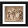thumbnail image 1 of Joshua Cristall 23x20 Black Ornate Framed Double Matted Museum Art Print Titled: Gil Blas, While Practising Medicine Under Dr. Sangrado, Encounters Dr. Cuchillo at the Bedside of t, 1 of 5