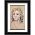 thumbnail image 1 of Joshua Reynolds 2x Matted 18x24 Black Ornate Framed Art Print 'Portrait Of The Artist Aged Seventeen', 1 of 2