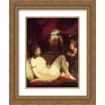thumbnail image 1 of Joshua Reynolds 2x Matted 20x24 Gold Ornate Framed Art Print 'Venus', 1 of 2