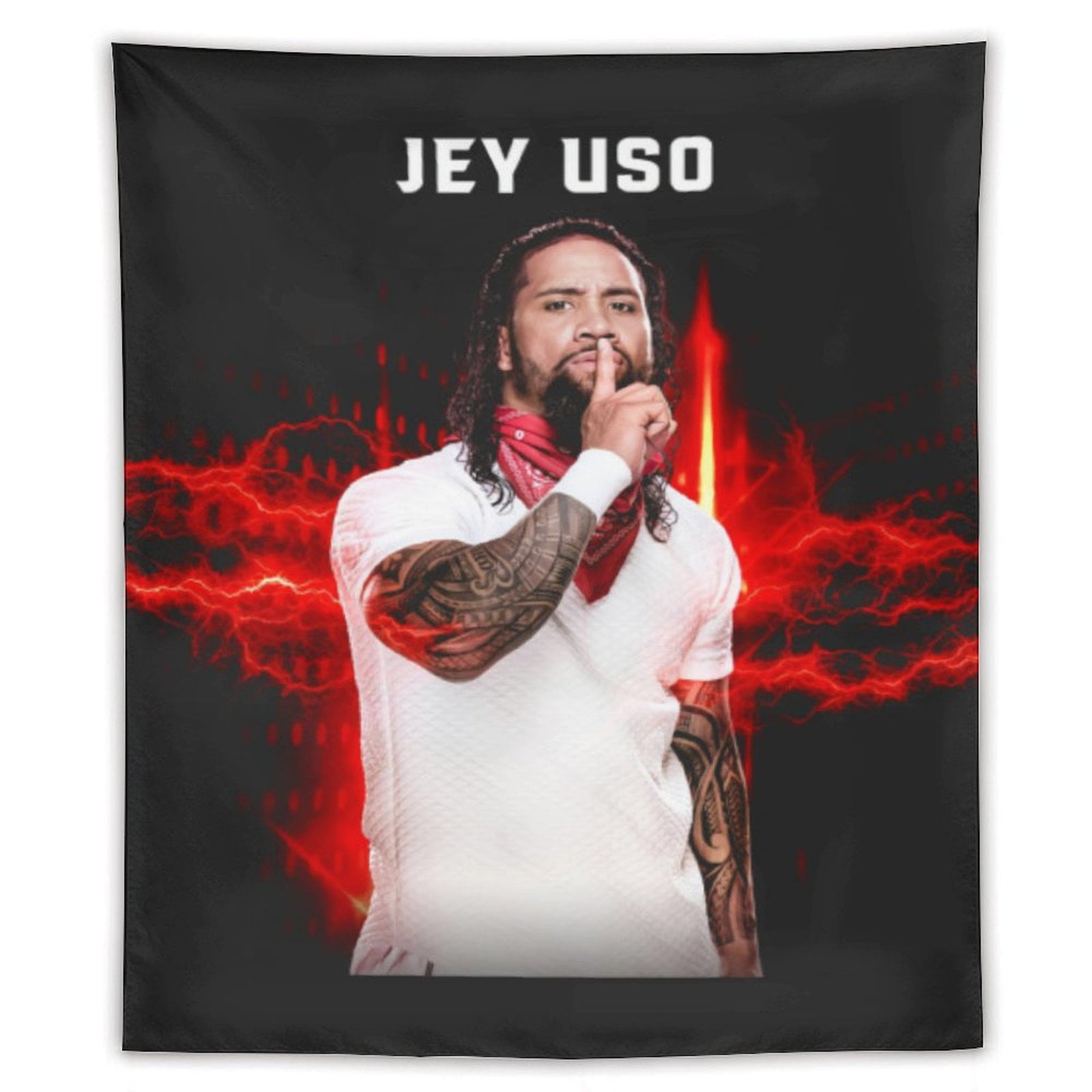 Joshua Samuel Fatu-Jey Uso-A (30) Home Decor Wall Hanging tapestry for ...