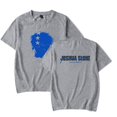 thumbnail image 1 of Joshua Slone Thinking Too Much T-Shirt Round Neck Short Sleeved Shirt Fashion Printed Top, 1 of 2