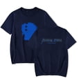 thumbnail image 1 of Joshua Slone Thinking Too Much T-Shirt Round Neck Short Sleeved Shirt Fashion Printed Top, 1 of 2
