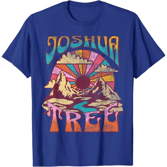 Joshua Tree California Nature Hiking Mountains Outdoors Unisex T-Shirt for Men Women Kids Toddler
