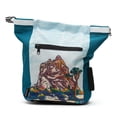 thumbnail image 1 of Gnarly Dood Chalk Bucket with Dual Zipper Pocket for Climbing & Training, Joshua Tree, 1 of 6