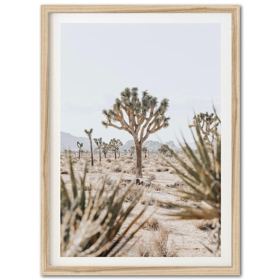 Joshua Tree Desert Landscape Wall Art Home Decor Unframed Paper Print