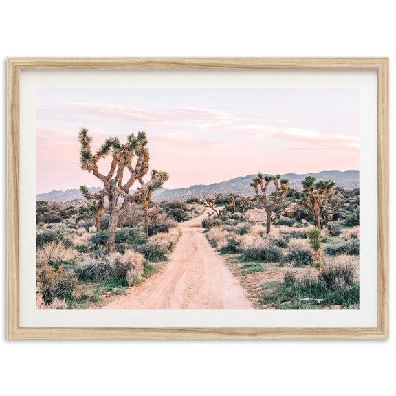 Joshua Tree Desert Landscape Wall Art Home Decor Unframed Paper Print