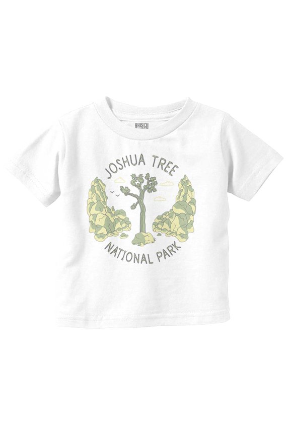 Joshua Tree National Park California Toddler Boy Girl T Shirt Infant Toddler Brisco Brands 18M