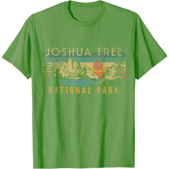 Joshua Tree National Park California USA Outdoor Unisex T-Shirt for Men Women Kids Toddler,Dark Chocolate Color,Size 4XL
