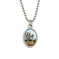 thumbnail image 1 of Joshua Tree National Park Mojave Desert Oval Charm Pendant, 1 of 1