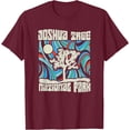 thumbnail image 1 of Joshua Tree National Park Retro Psychedelic 60s Unisex T-Shirt for Men Women Kids Toddler,Maroon Color,Size 2XL, 1 of 5