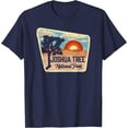 thumbnail image 1 of Joshua Tree National Park Retro Sign Souvenir Graphic Unisex T-Shirt for Men Women Kids Toddler,Navy Color,Size YXL, 1 of 5