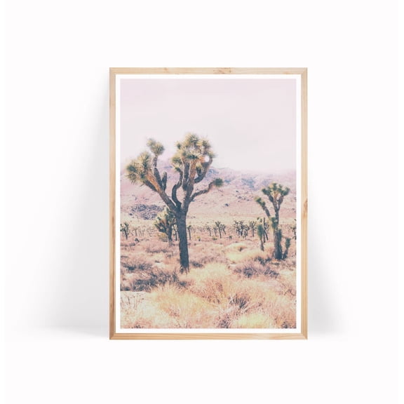 Joshua Tree Poster - Mojave Desert Photography - Nature Poster, Unframed Poster Size 8x12