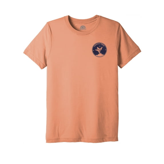 Joshua Tree Water-Based Unisex T-Shirt - Sunset/Navy Logo - 3XL