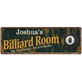 thumbnail image 1 of Joshua's Billiard Room Green Sign Man Cave 6x18 206180009308, 1 of 1