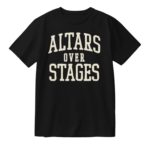 Josiah Queen Altars Cotton T-shirt Unisex Short Sleeve Crewneck Casual Streetwear Tee
