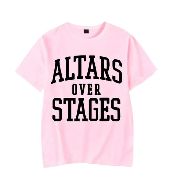 Josiah Queen Altars Over Stages Merch Soft Cotton T-Shirt Crewneck Streetwear Short Sleeve Fashion