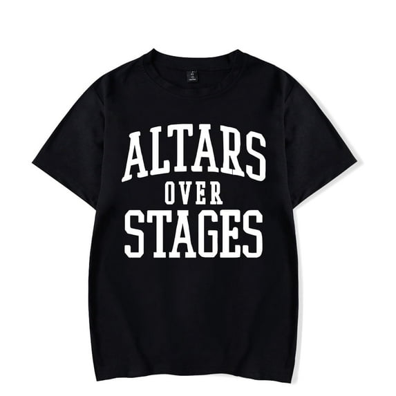 Josiah Queen Altars Over Stages Merch Soft Cotton T-Shirt Crewneck Streetwear Short Sleeve Fashion