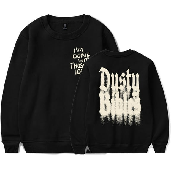 Josiah Queen Dusty Bibles Crewneck Long Sleeve Women Men Pullover Fashion Sweatshirt