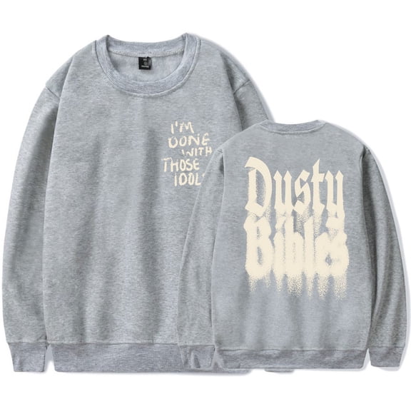Josiah Queen Dusty Bibles Crewneck Long Sleeve Women Men Pullover Fashion Sweatshirt