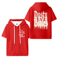 thumbnail image 1 of Josiah Queen Dusty Bibles Hooded T-shirt Women Men Short Sleeve Tee Casual Fashion Tops, 1 of 2