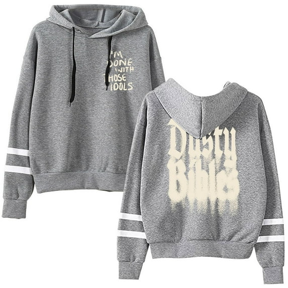 Josiah Queen Dusty Bibles Hoodie Long Sleeve Pocketless Sweatshirt Unisex Casual Fashion Pullovers