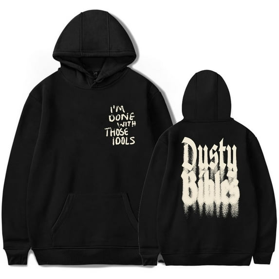 Josiah Queen Dusty Bibles Hoodie Long Sleeve Sweatshirt Women Men Casual Streetwear Pullover Clothes