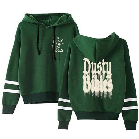 Josiah Queen Dusty Bibles Men/Women Hoodie Streetwear Sweatshirt Long Sleeve Hooded