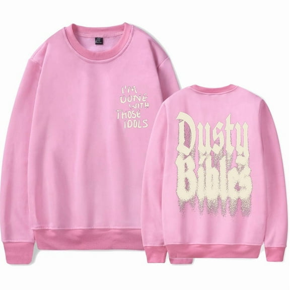 Josiah Queen Dusty Bibles Men/Women Long Sleeve Crew Neck Sweater Men/Women Longsleeve Sweater
