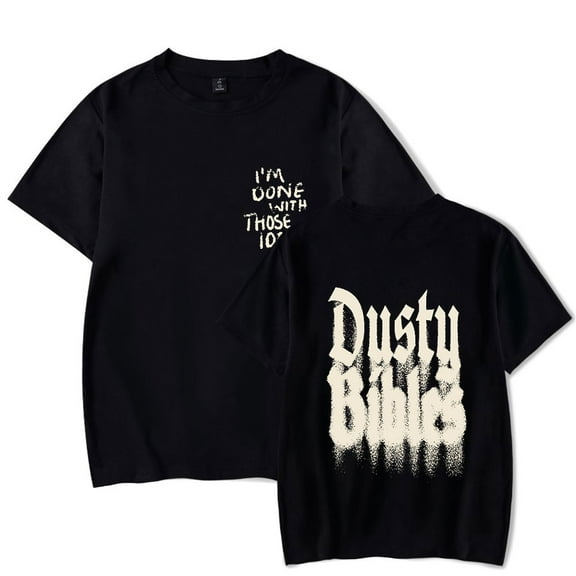 Josiah Queen Dusty Bibles Men/Women T-Shirt Summer Streetwear Harajuku Tshirt Shirt Short Sleeve
