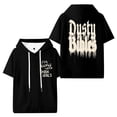 thumbnail image 1 of Josiah Queen Dusty Bibles Merch Hooded T-Shirts Women Men Short Sleeve Tee Casual Fashion Clothes, 1 of 3